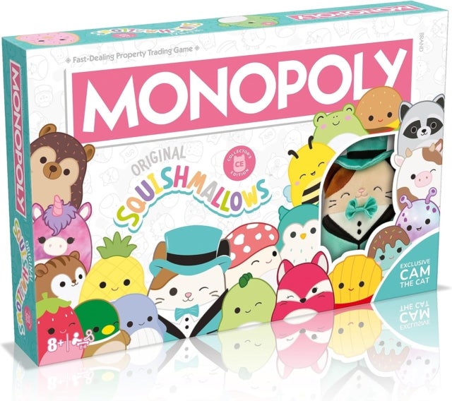 Spill Monopoly Squishmallows Eng