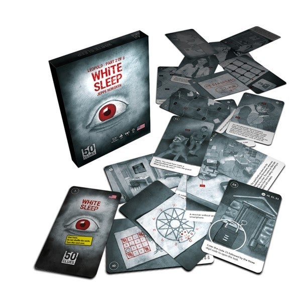 Spill 50 Clues 2 White Sleep Eng