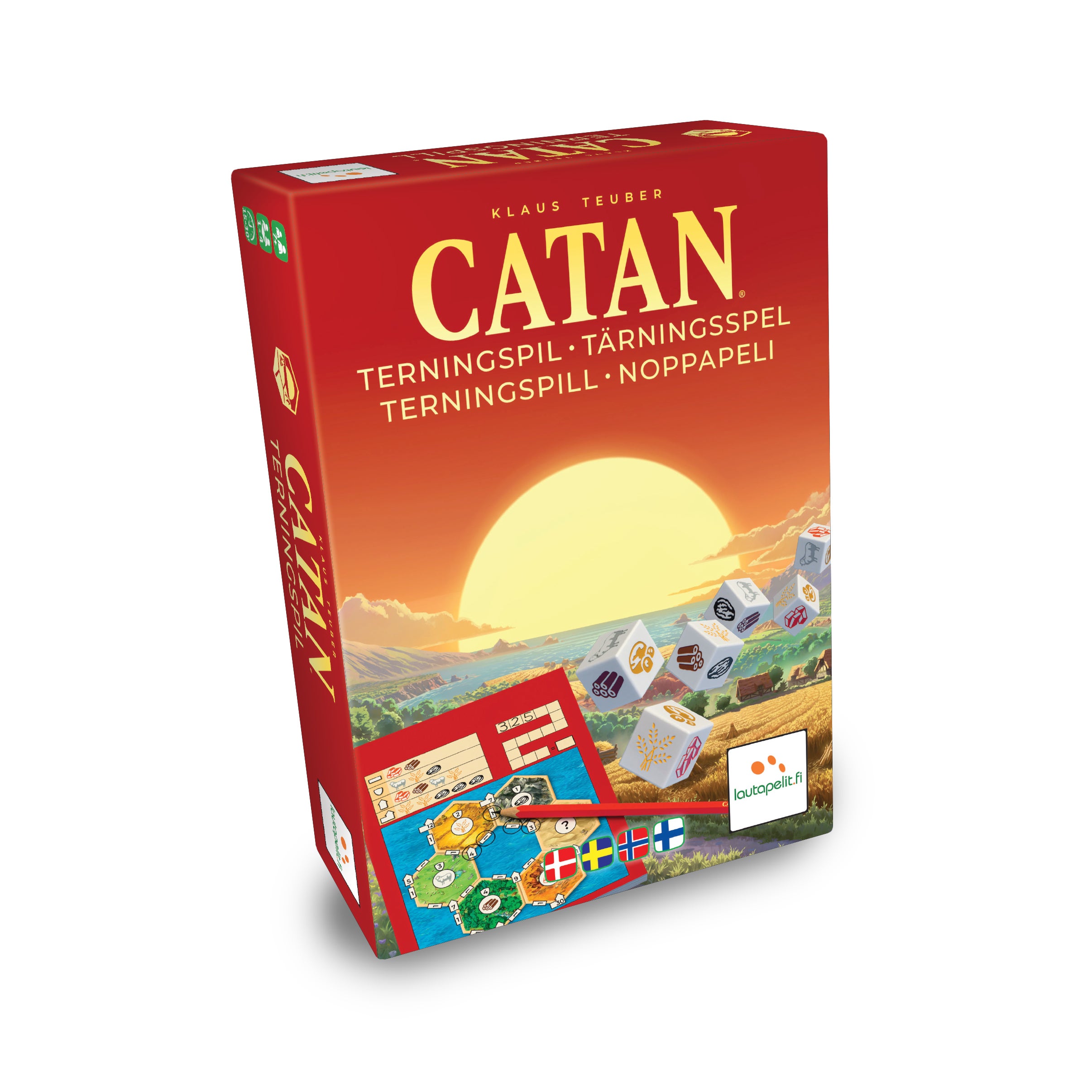 Spill Catan Dice Game