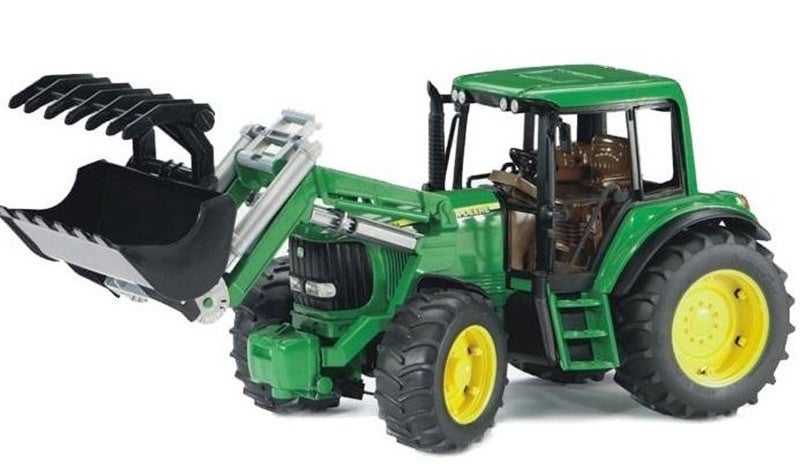 Bruder John Deere 6920 Traktor m/frontlaster og he