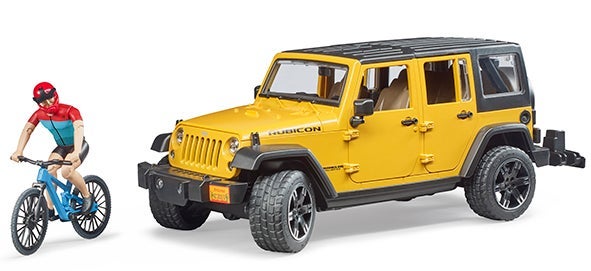 Jeep Wrangler m/Syklist Og Sykkel