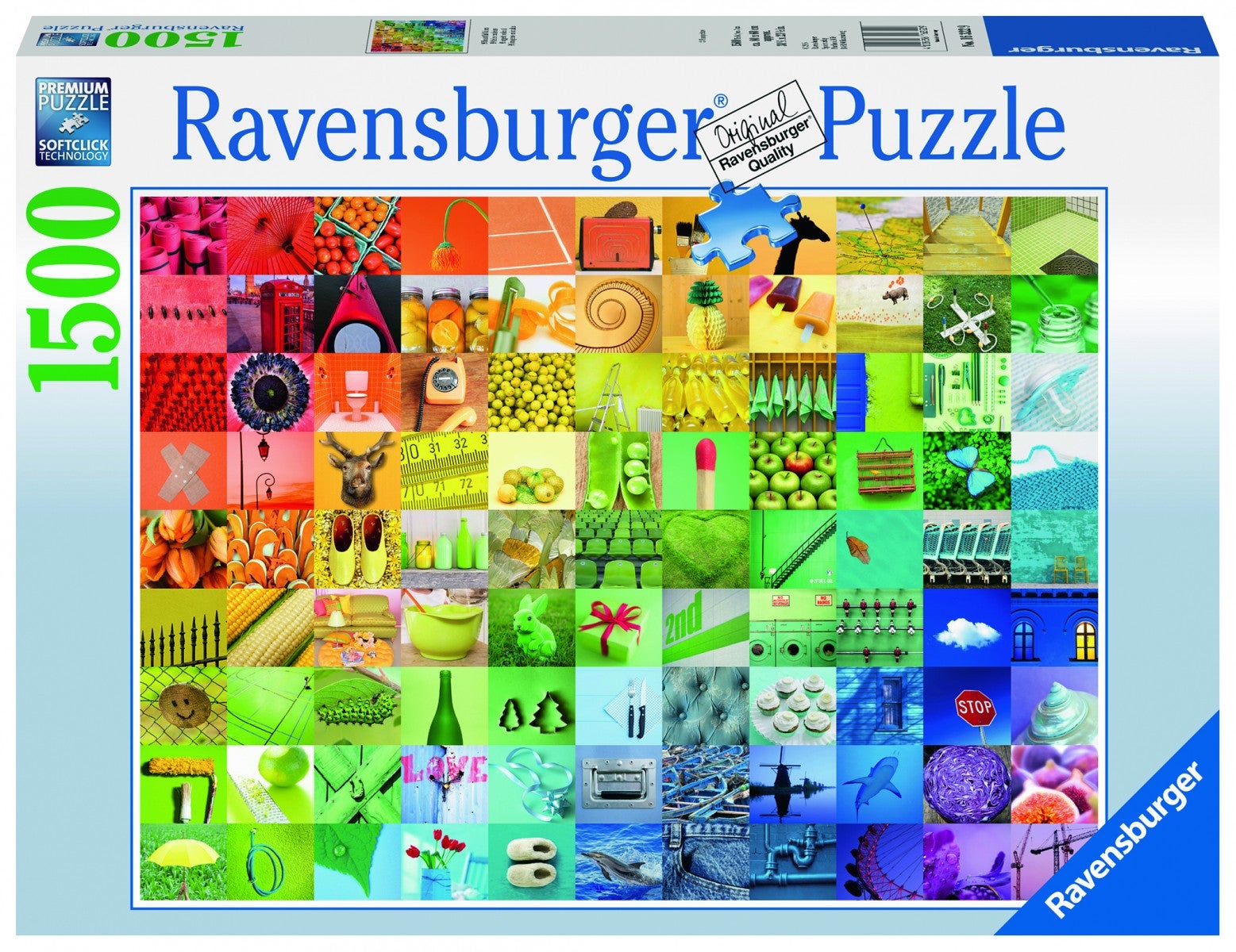 Puslespill 1500 99 Colors Ravensburger