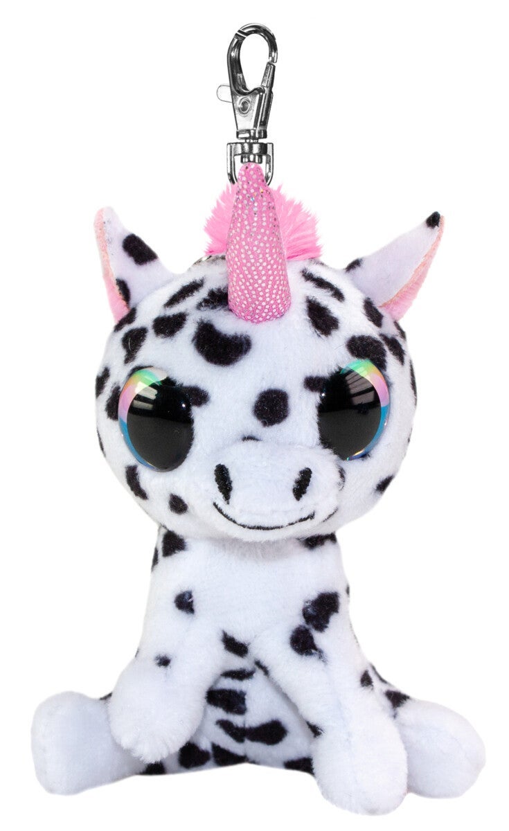 Bamse Lumo Stars Unicorn Pilkku Clip