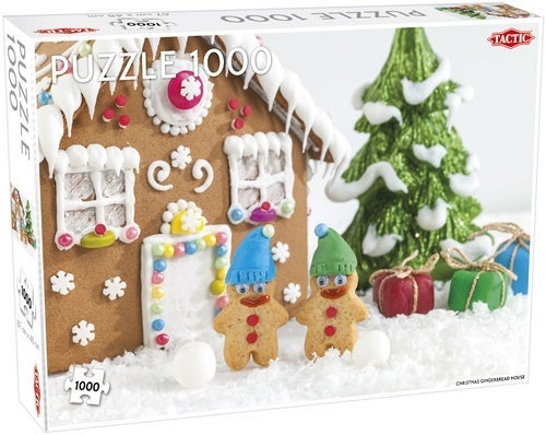 Puslespill 1000 Pepperkakehus Tactic
