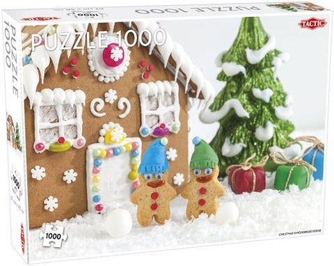 Puslespill 1000 Pepperkakehus Tactic
