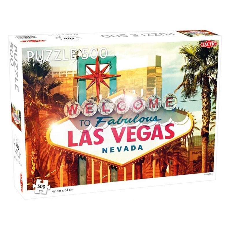 Puslespill 500 Las Vegas Tactic