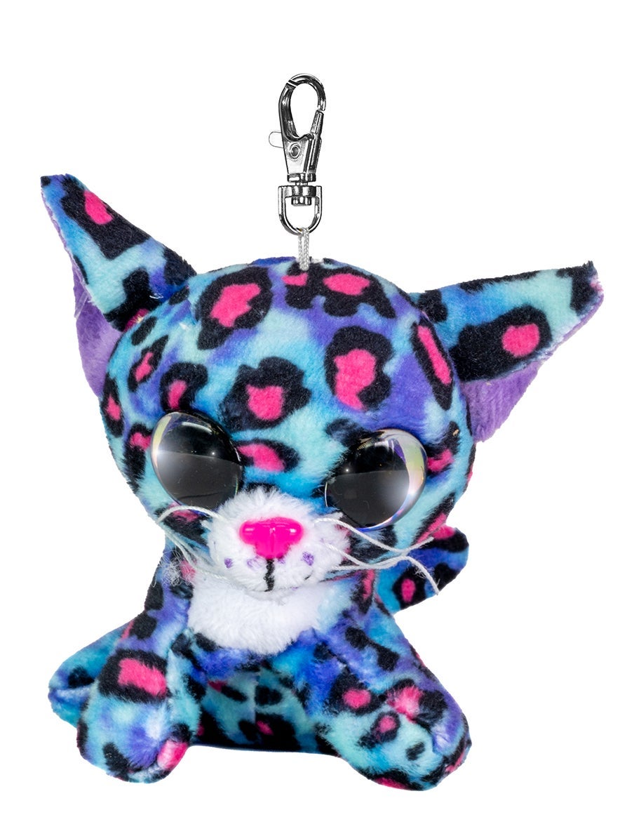 Bamse Lumo Stars Lynx Tundra Clip