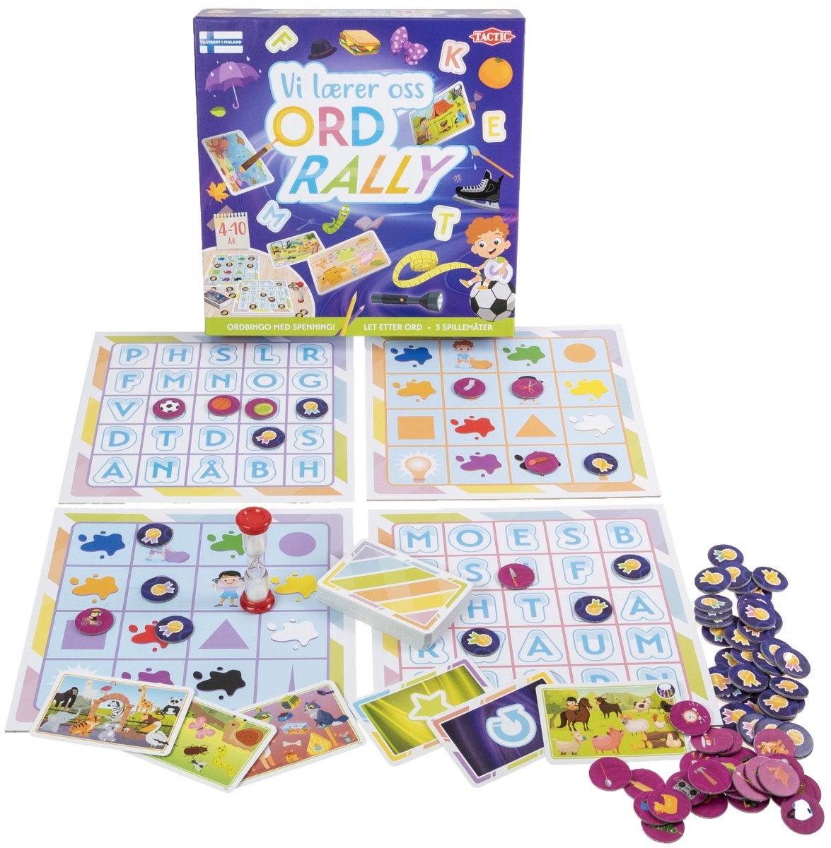 Spill Vi Lærer Oss Ord-Rally