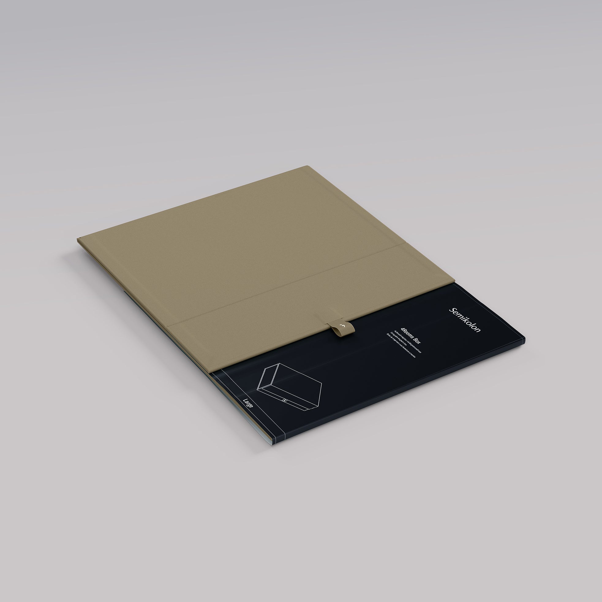 Gaveeske 4Rooms Box Fango L