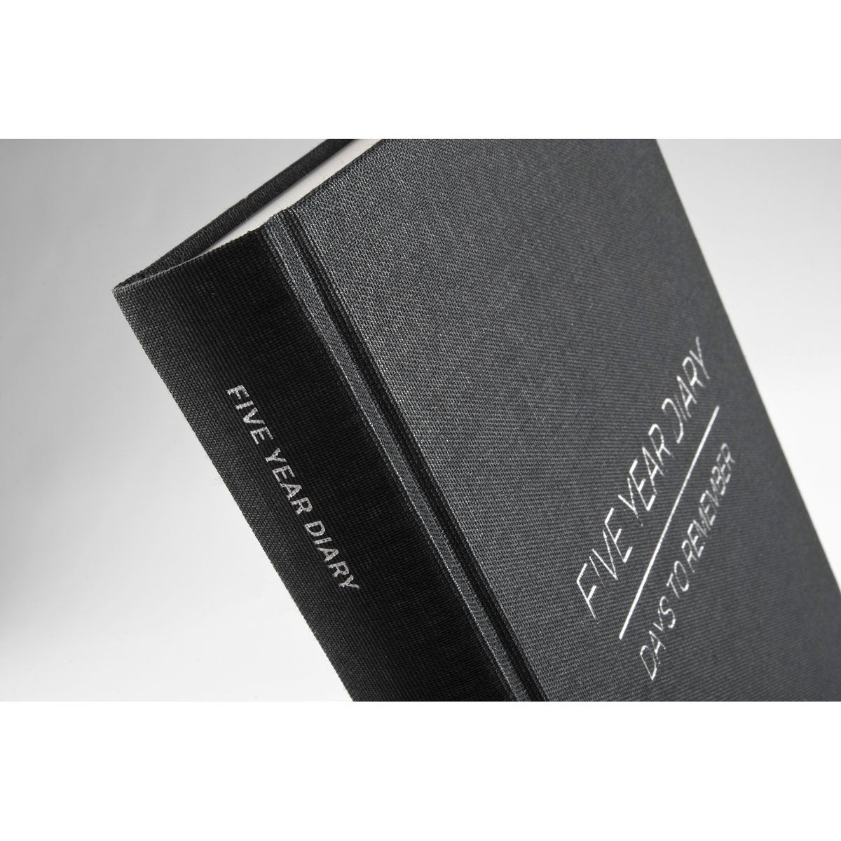 Dagbok Five Year Diary A5 Transparent black
