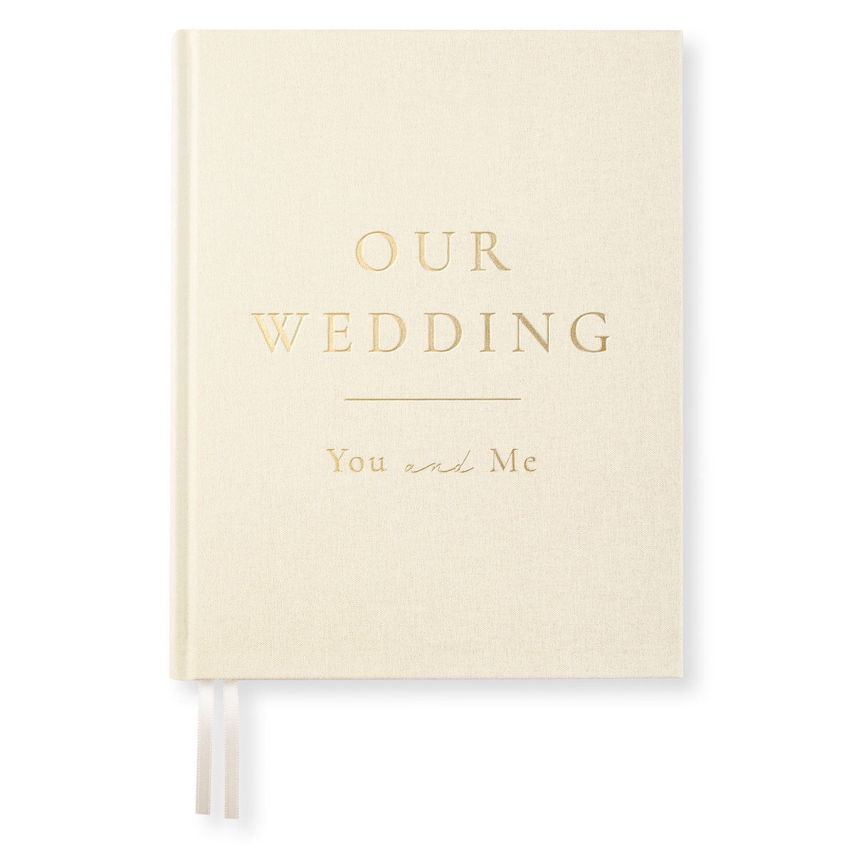 Journal The Wedding Journal Off White L