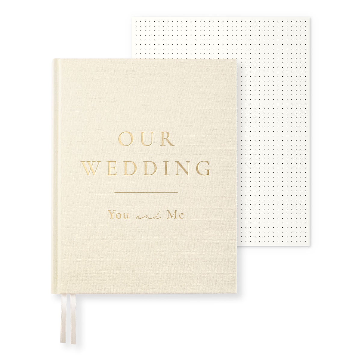Journal The Wedding Journal Off White L