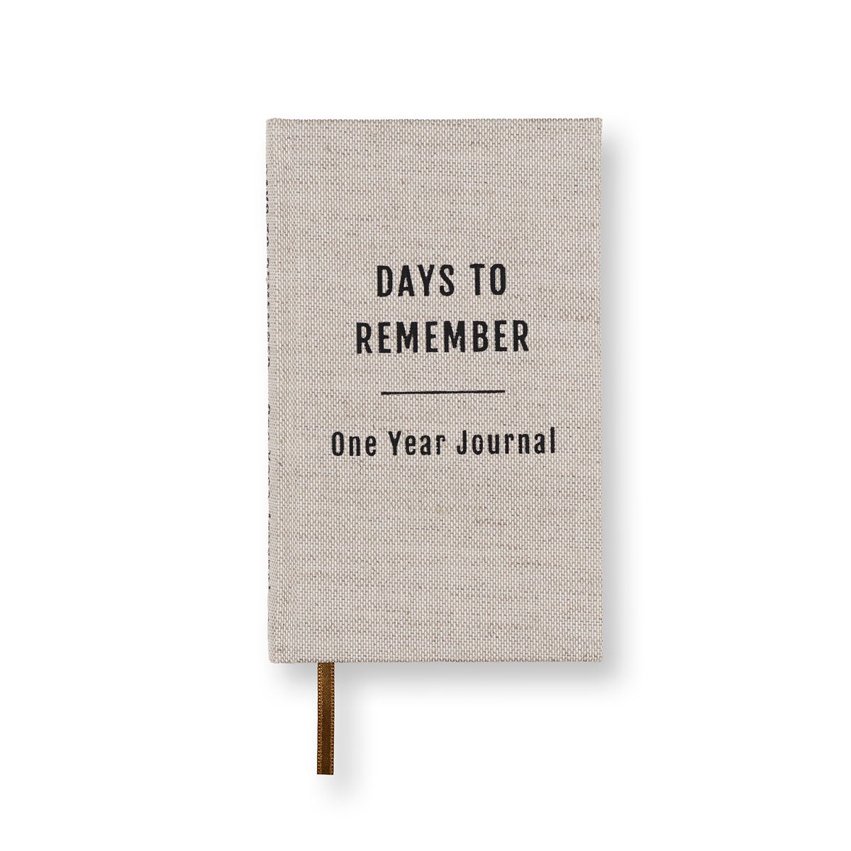 Dagbok One Year Journal Rough Linen