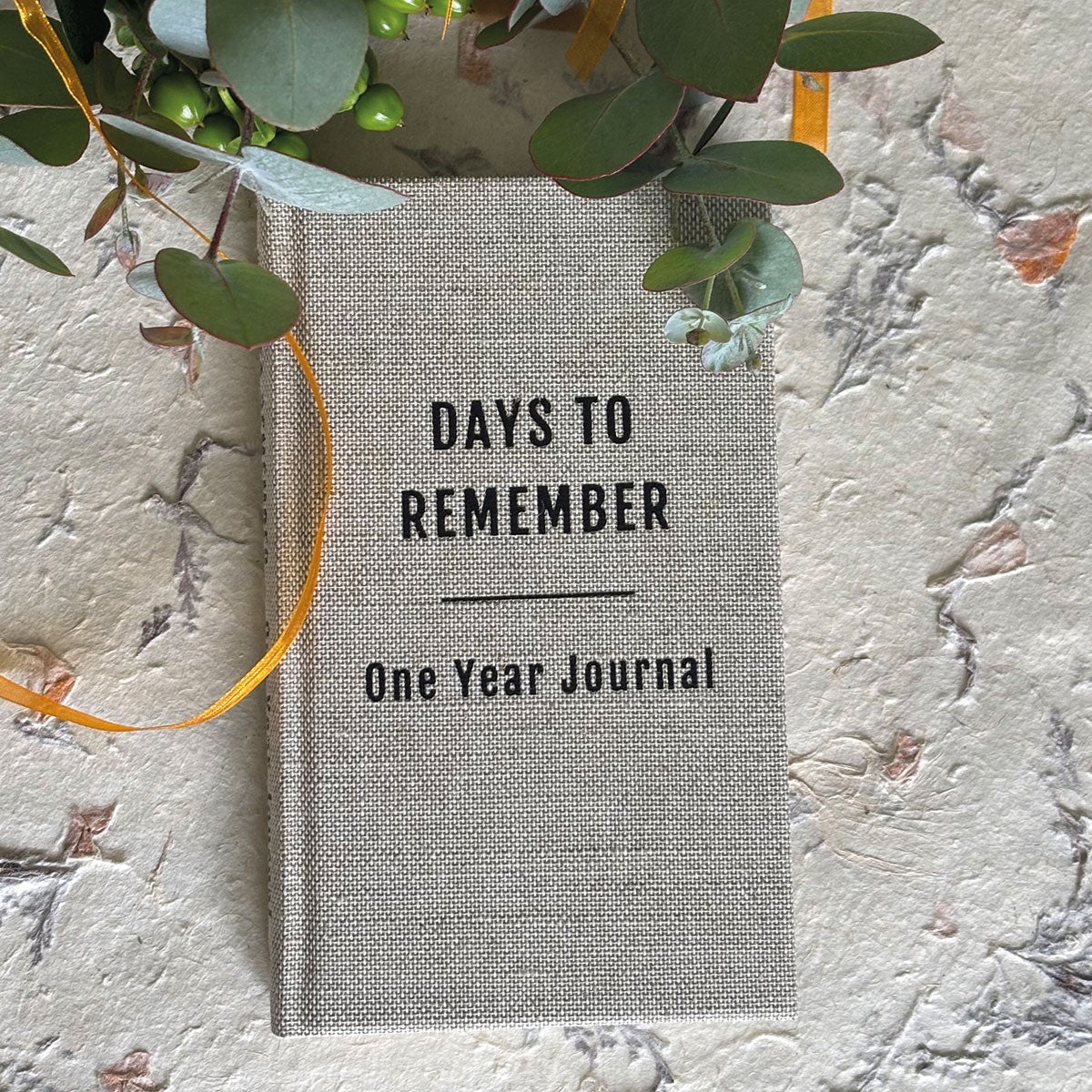 Dagbok One Year Journal Rough Linen