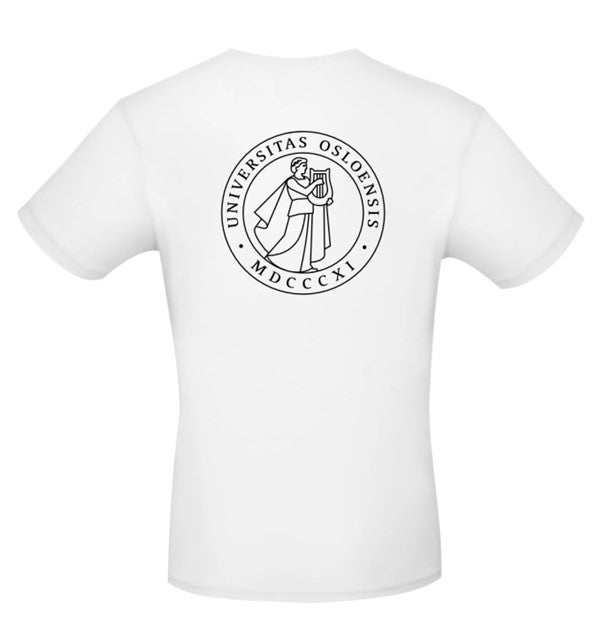 T-skjorte hvit S UiO