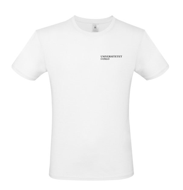 T-skjorte hvit XL UiO