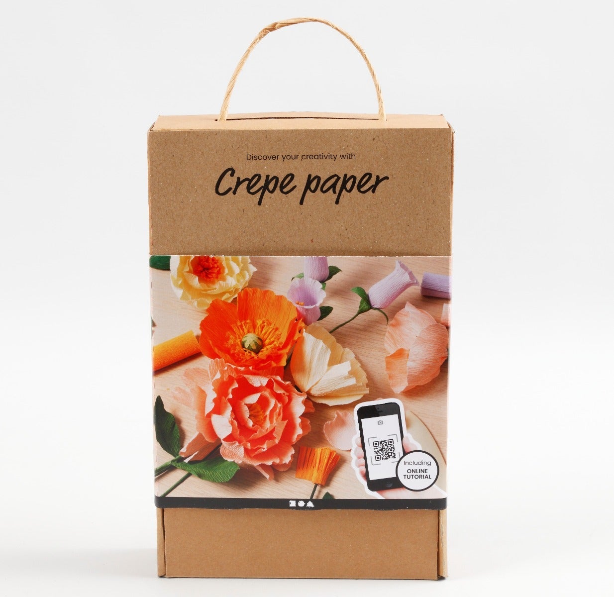 Hobby Læringssett Kreppapirblomster