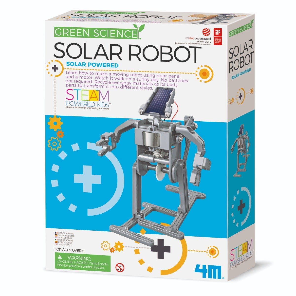 Aktivitetseske Solar Robot