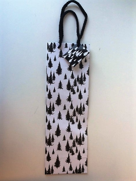 Flaskepose 12x37x9 cm Christmastree