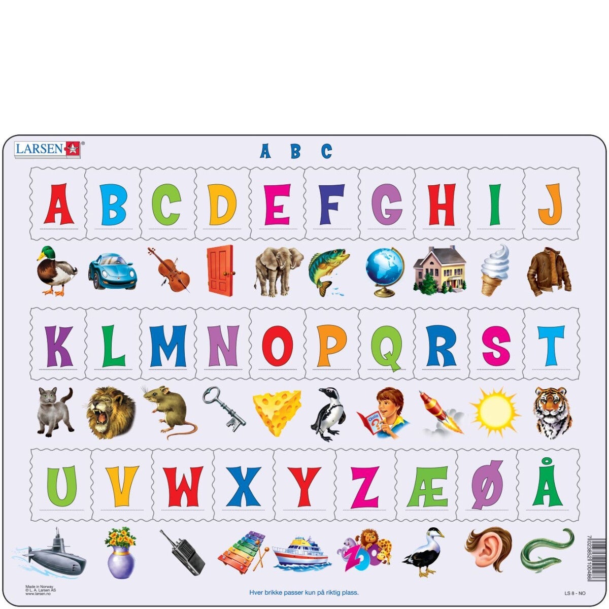 Platepusle Maxi 29 Alfabetet