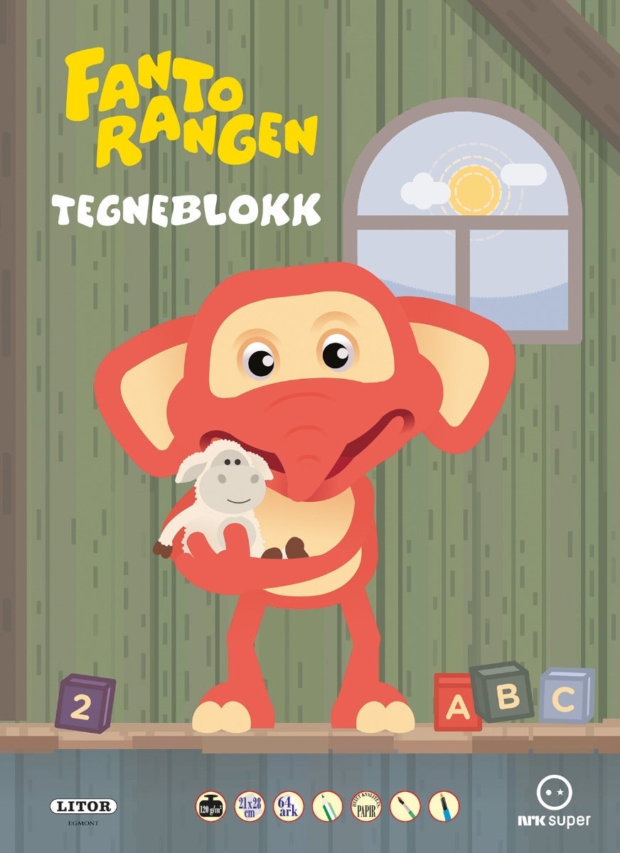 Tegneblokk Fantorangen