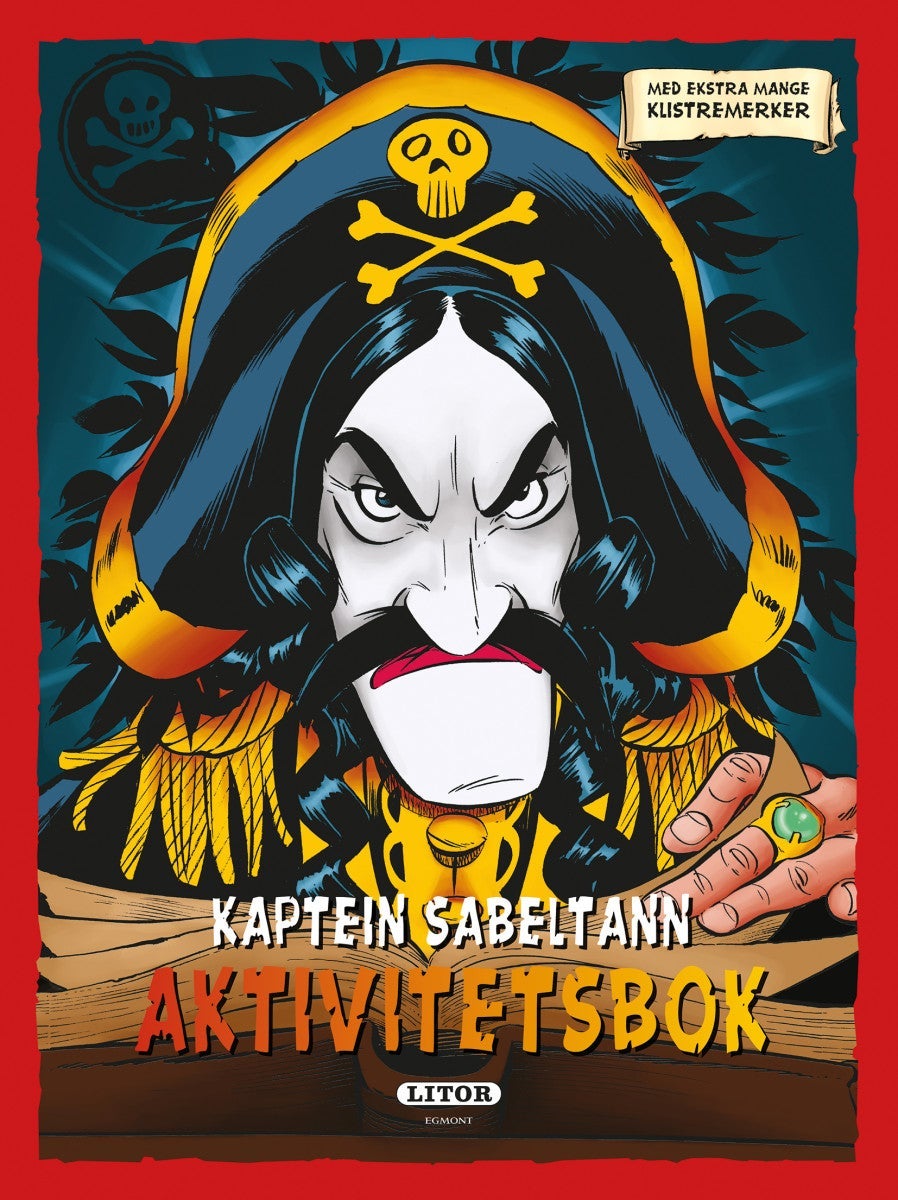 Kaptein Sabeltann, Aktivitetsbok Med Kli