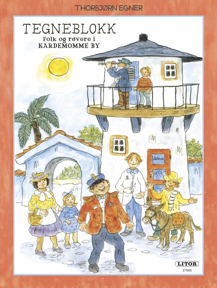 Tegneblokk Thorbjørn Egner 2 ulike motiv