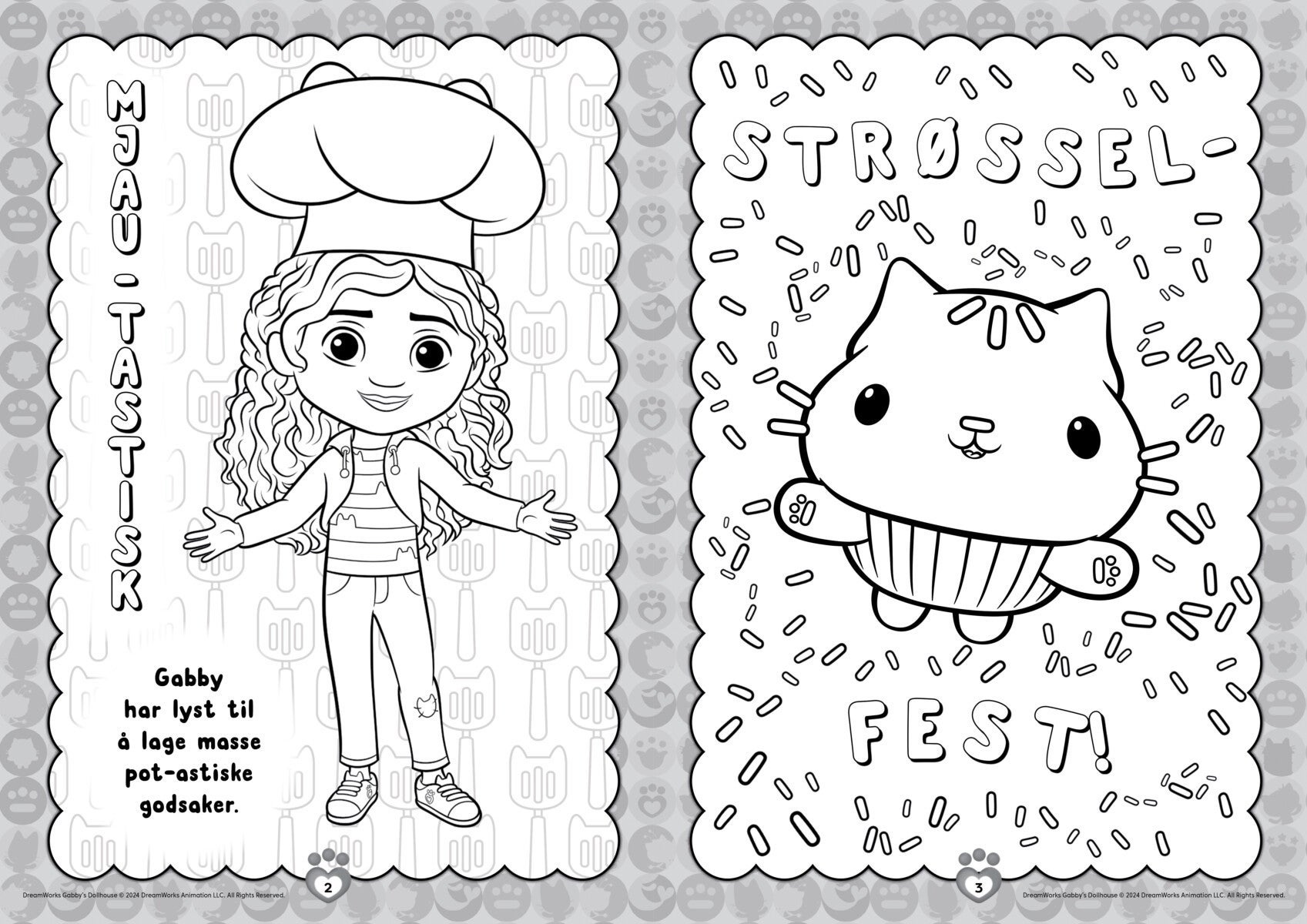 Malebok Gabby's Dollhouse