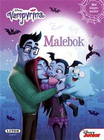 Malebok WD Vampyrina m/klistremerker