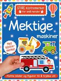 Aktivitetsbok Mektige maskiner m/klistremerker