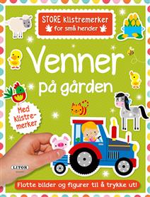 Aktivitetsbok Venner på gården m/klistremerker