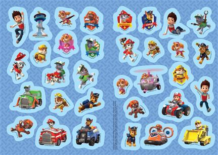 Aktivitetsbok Paw Patrol m/klistremerker