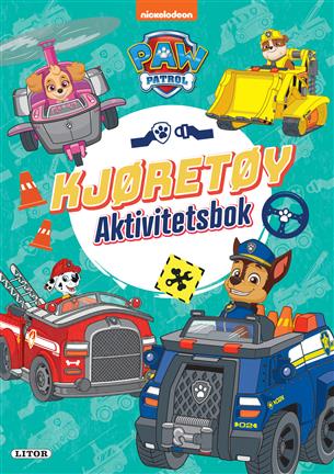 Aktivitetsbok Paw Patrol m/klistremerker