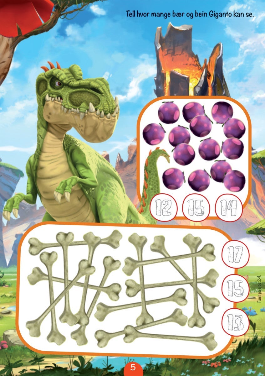 Aktivitetsbok Gigantosaurus