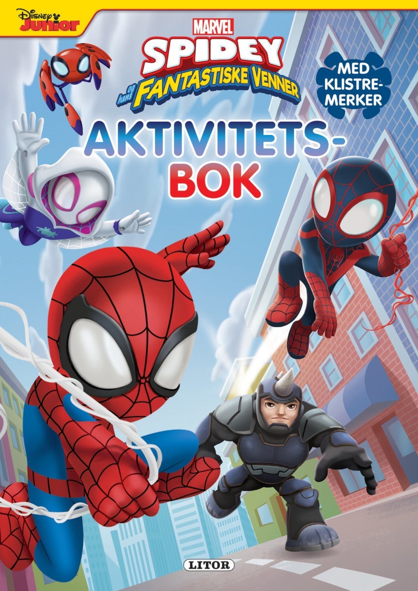 Aktivitetsbok Marvel Spidey Med Klistremerker
