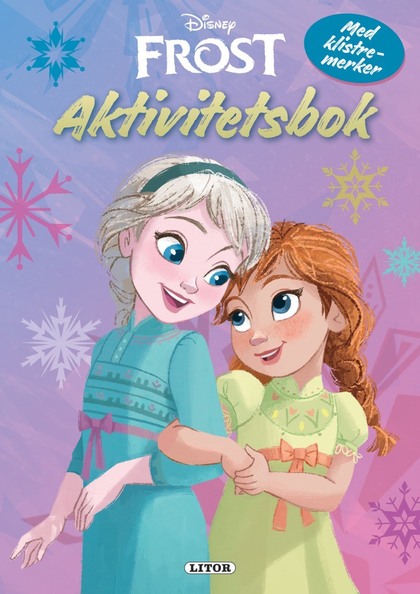 Aktivitetsbok WD Frost Med Klistremerker