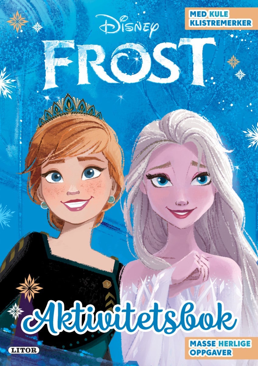 Aktivitetsbok Frost med klistremerker