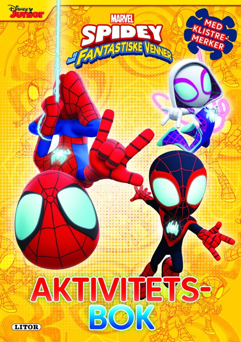 Aktivitetsbok Marvel Spidey m/klistremerker