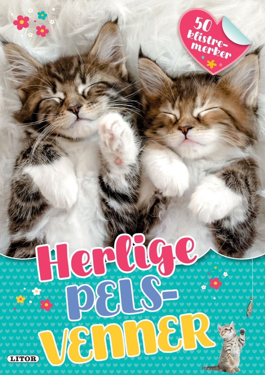 Aktivitetsbok Herlige Pelsvenner Katt