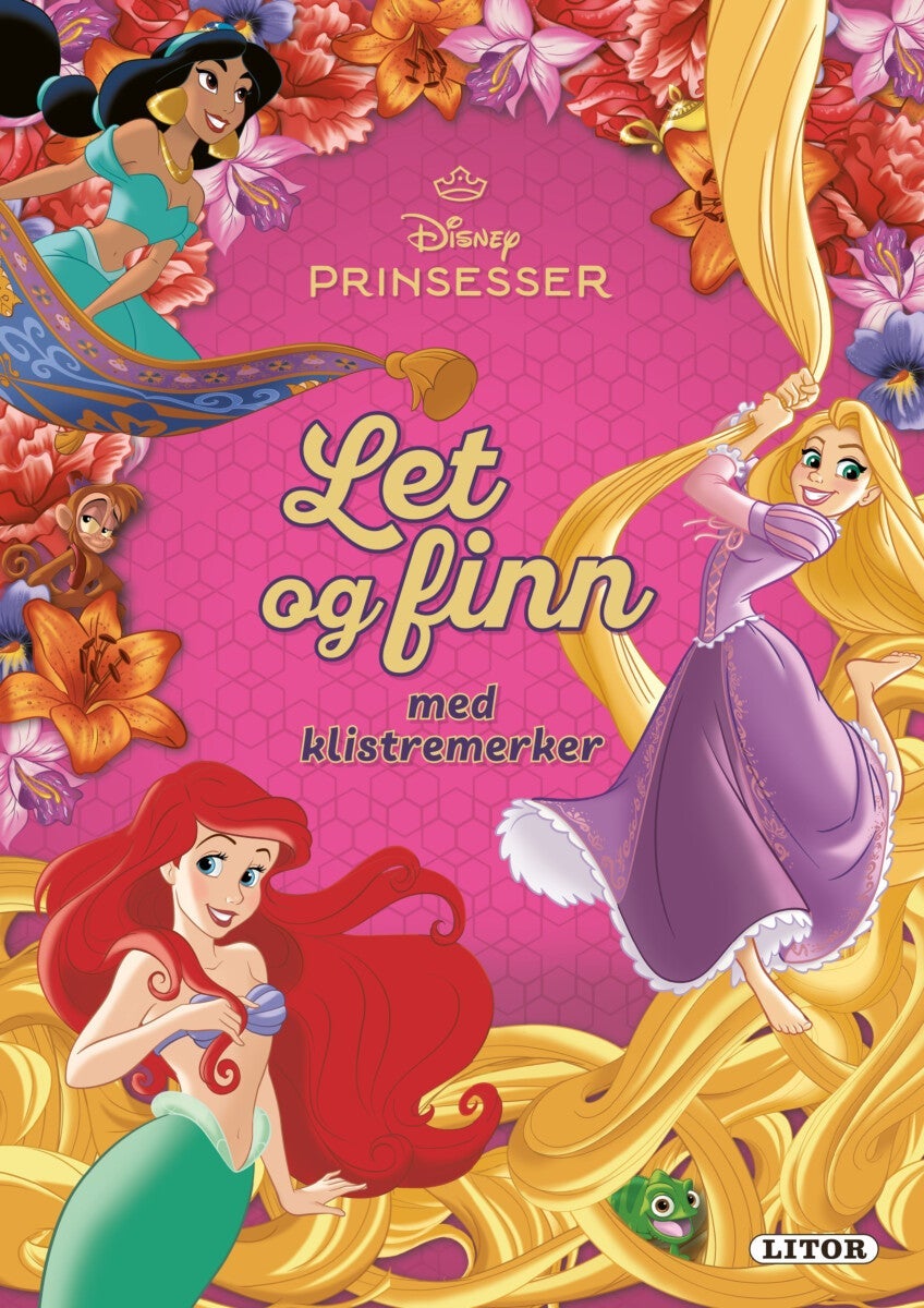 Aktivitetsbok WD Prinsesser Let og Finn