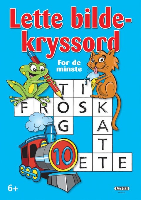 Kryssordbok Lette Bildekryssord For De Minste