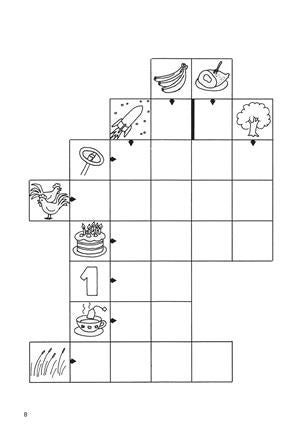 Kryssordbok Lette Bildekryssord For De Minste