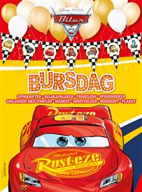 Aktivitetsbok Wd Biler 3 Bursdag