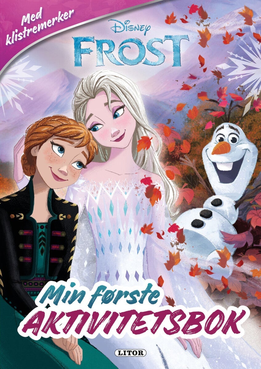 Aktivitetsbok Frost Med Klistremerker