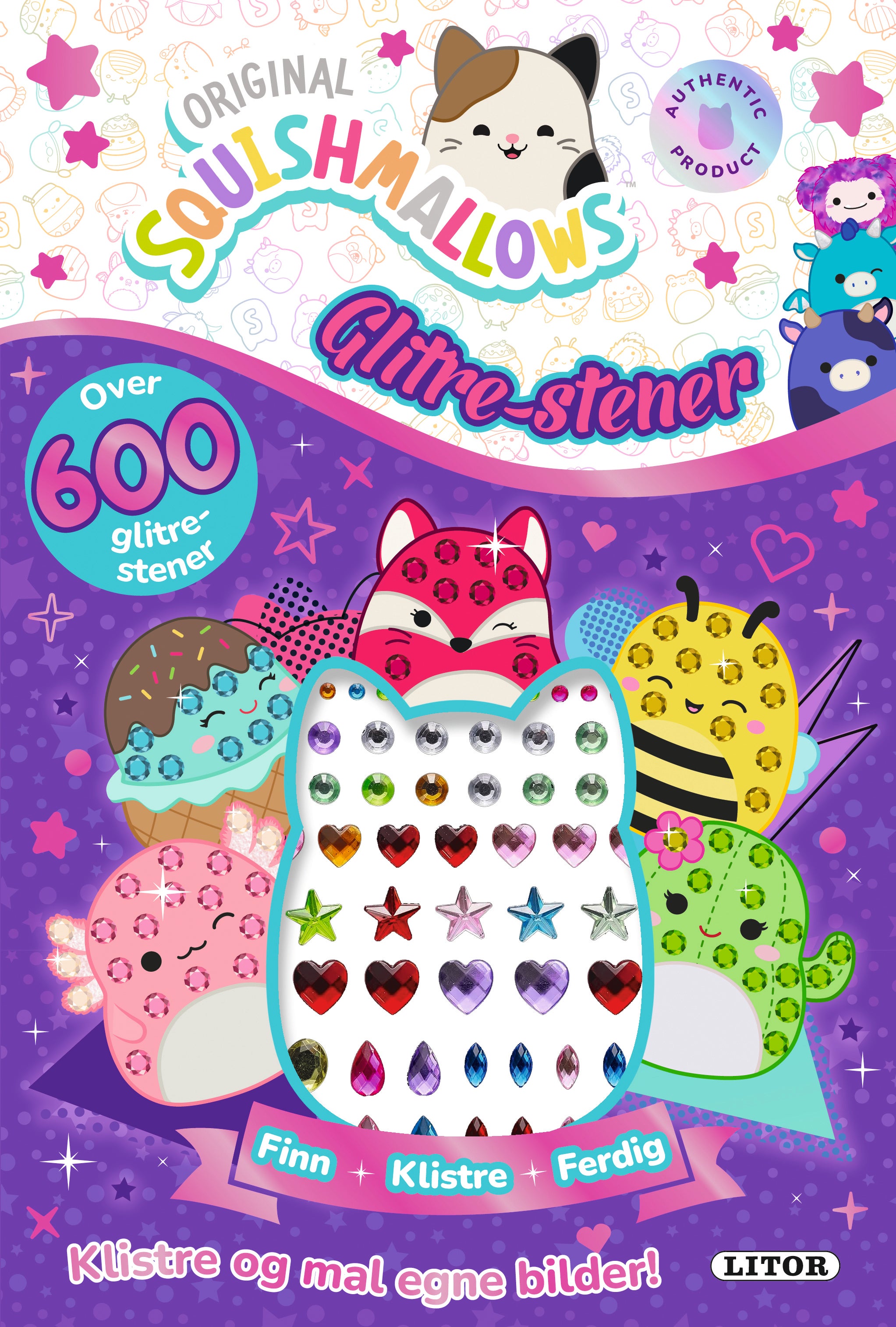 Aktivitetsbok Glitre-Stener