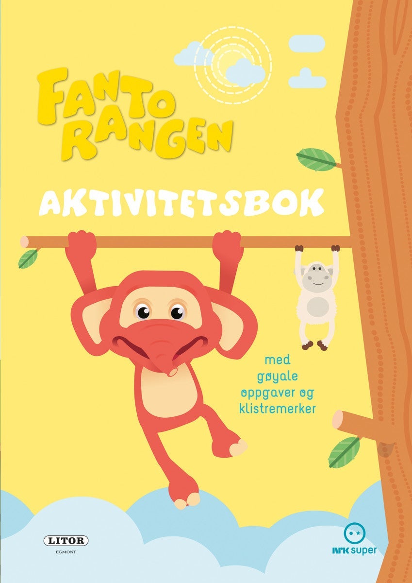 Aktivitetsbok Fantorangen Med Klistremerker