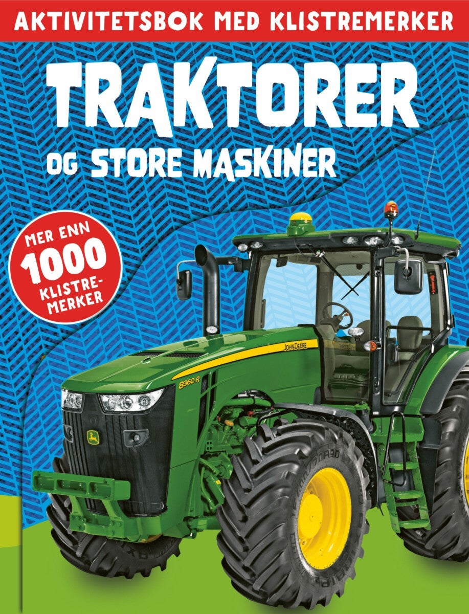 Aktivitetsbok Traktorer Store Maskiner