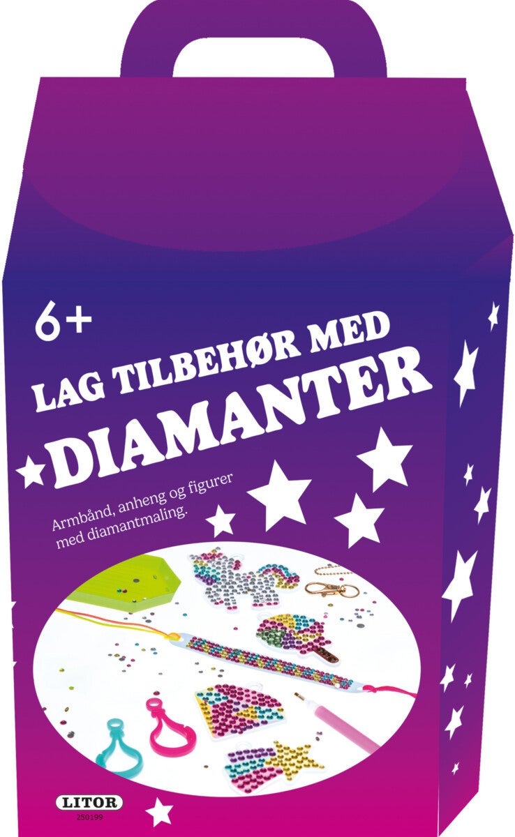 Hobbyeske Lag Tilbehør Med Diamanter