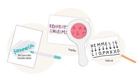 EKSPERIMENTESKE KODER OG HEMMELIGE MELD