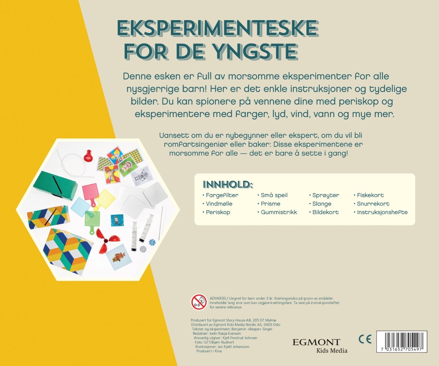 Eksperimenteske for de yngste